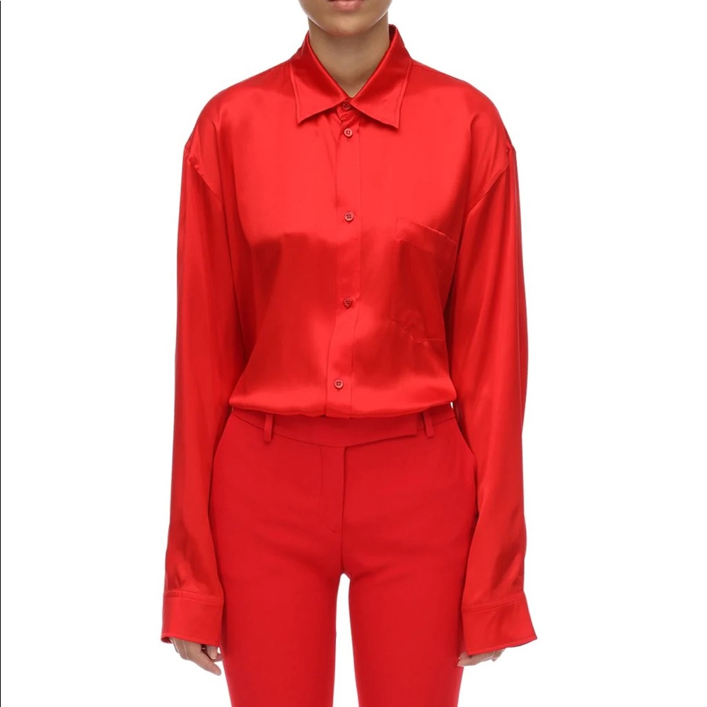Balenciaga silk blouse